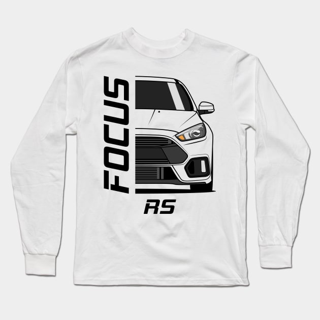 Ford Focus RS MK3 Long Sleeve T-Shirt by RacingSize